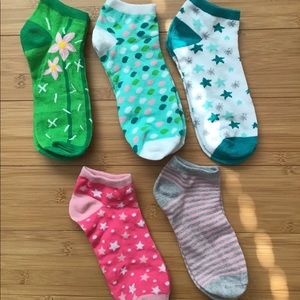 Womens Ankle Socks 5 Pairs